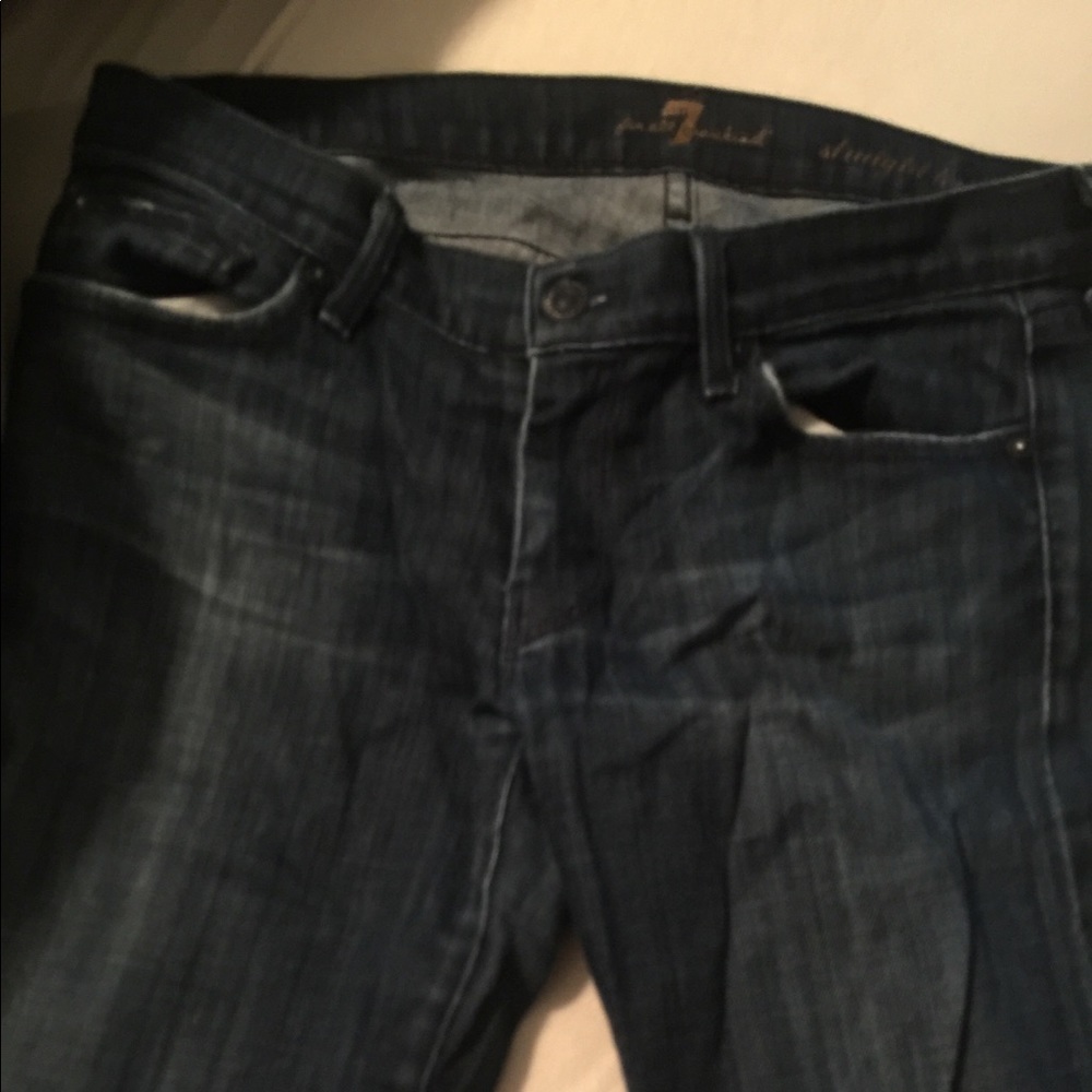 7 for all mankind straight jeans
